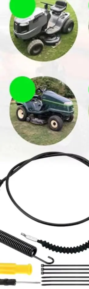 

The Pull Cord For Lawn Mowers Is Suitable For The Heavy-duty Deck Engagement Cable For Troy-Bilt And Craftsmans Lawn Mowers.