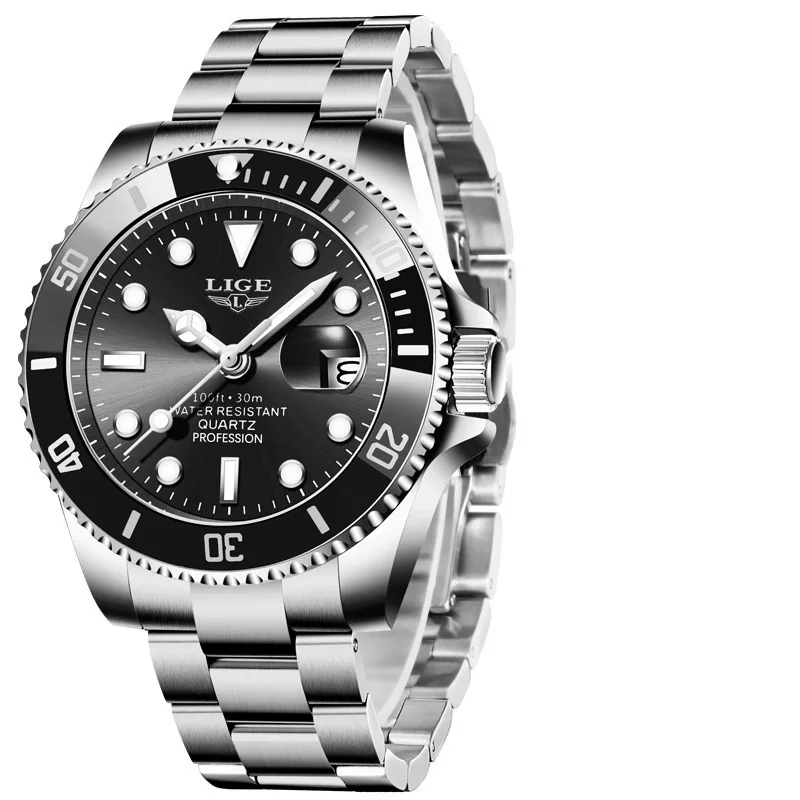Men's Business Waterproof Luminous Quartz Watch