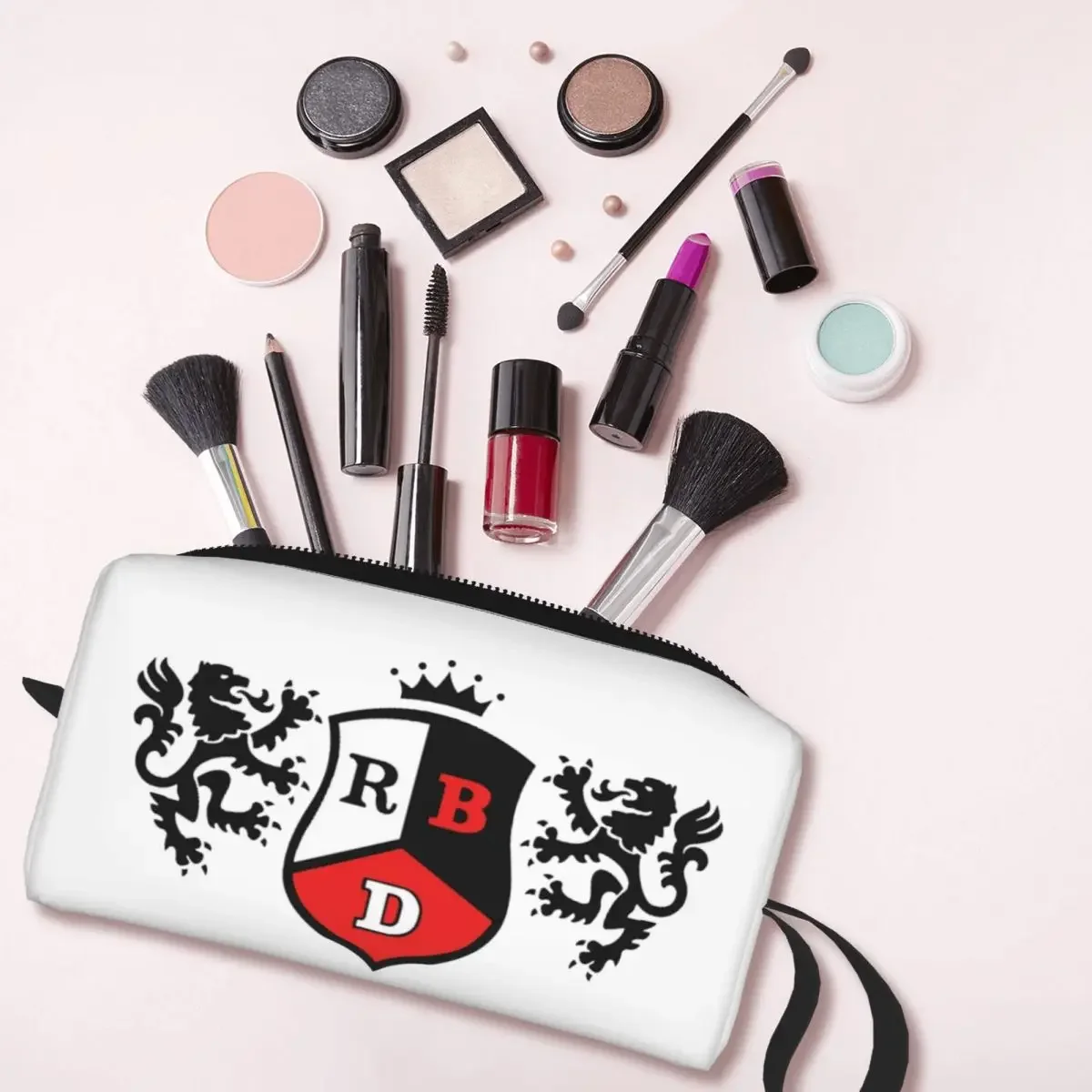 حقيبة مستحضرات التجميل Rebelde للنساء حقائب مكياج RBD Mia Colucci للسفر اليومي حقيبة أدوات الزينة المنظم الحقيبة