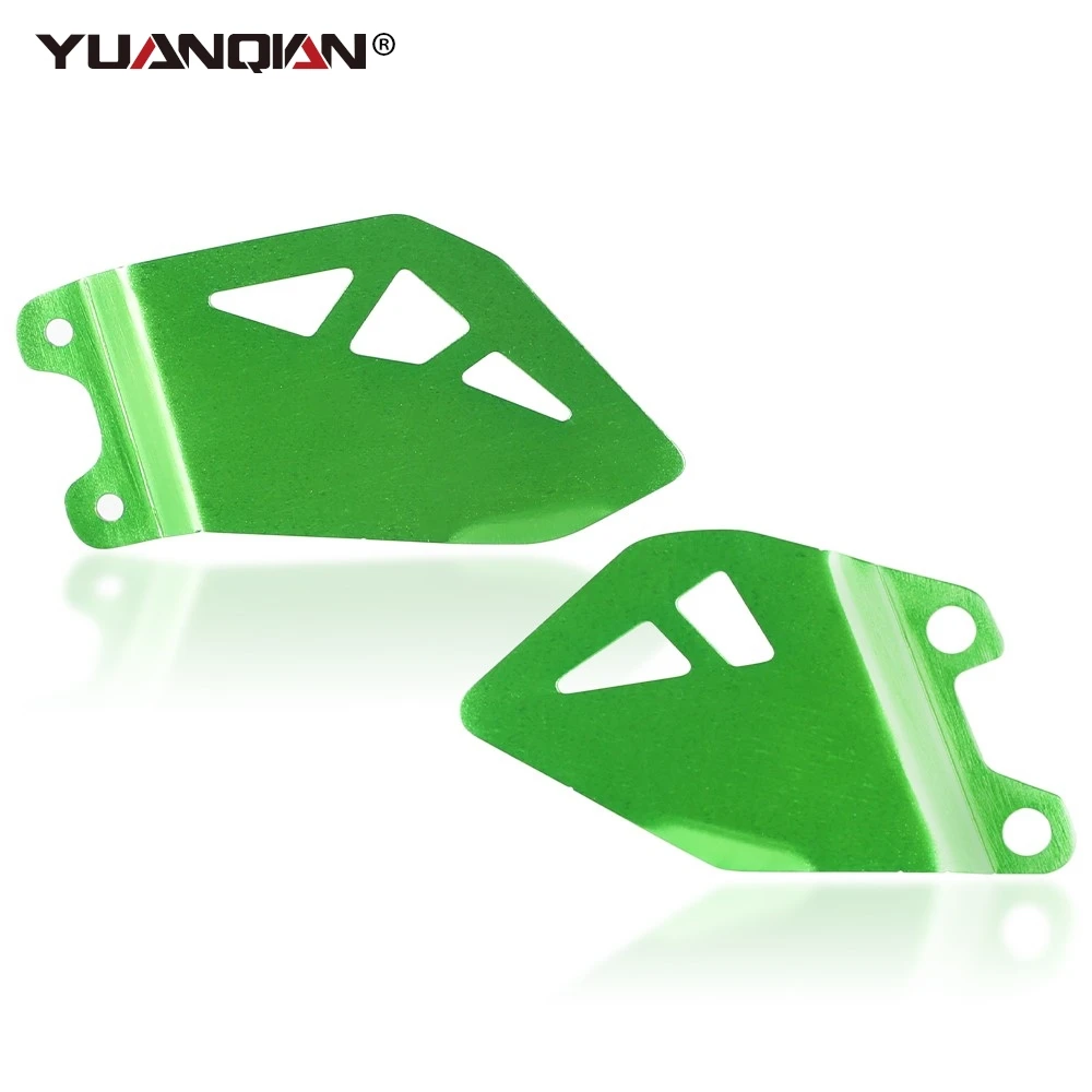 For KAWASAKI NINJA ZX-10RR ZX-10R 2011-2020 Foot Peg Heel Plates Heel Protective Cover Guard Rear Brake Master Cylinder Guard