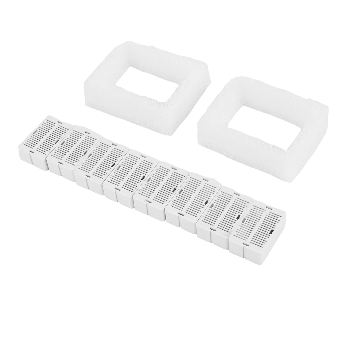 

New User~10Pcs Cat Water Fountain Replacement Filters, for Ceramic Pet Drinking Fountain Stainless Steel Pet Water Fountain