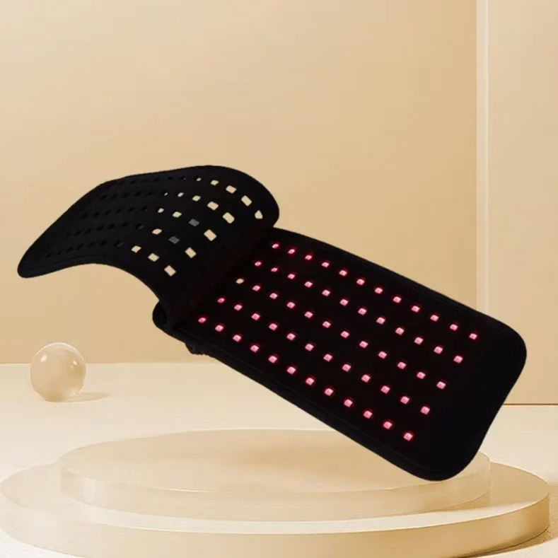 60 LEDs Red Infrared Light Therapy Belt 660nm 850nm Back Pain Relief Body Wrap Joint Muscle Relieve Beauty Tool for Home Daily