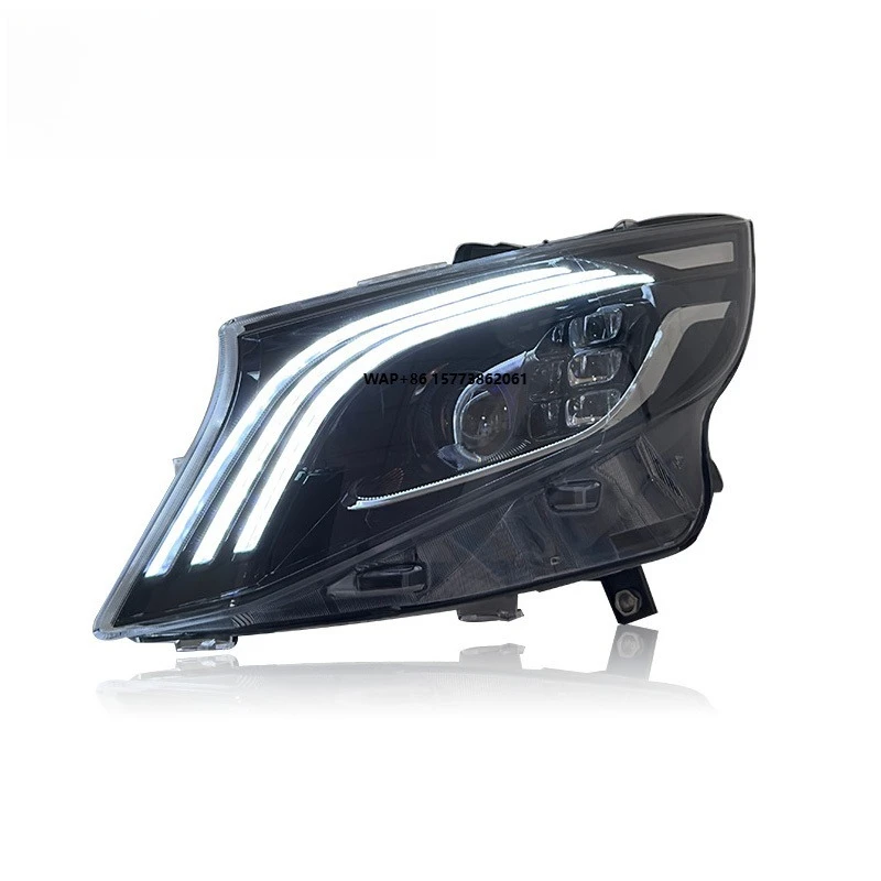 2 Unit LED Headlight Automatic Lighting System for Automobiles Front Headlights Vehicle Components Suitable for  18th-23th V