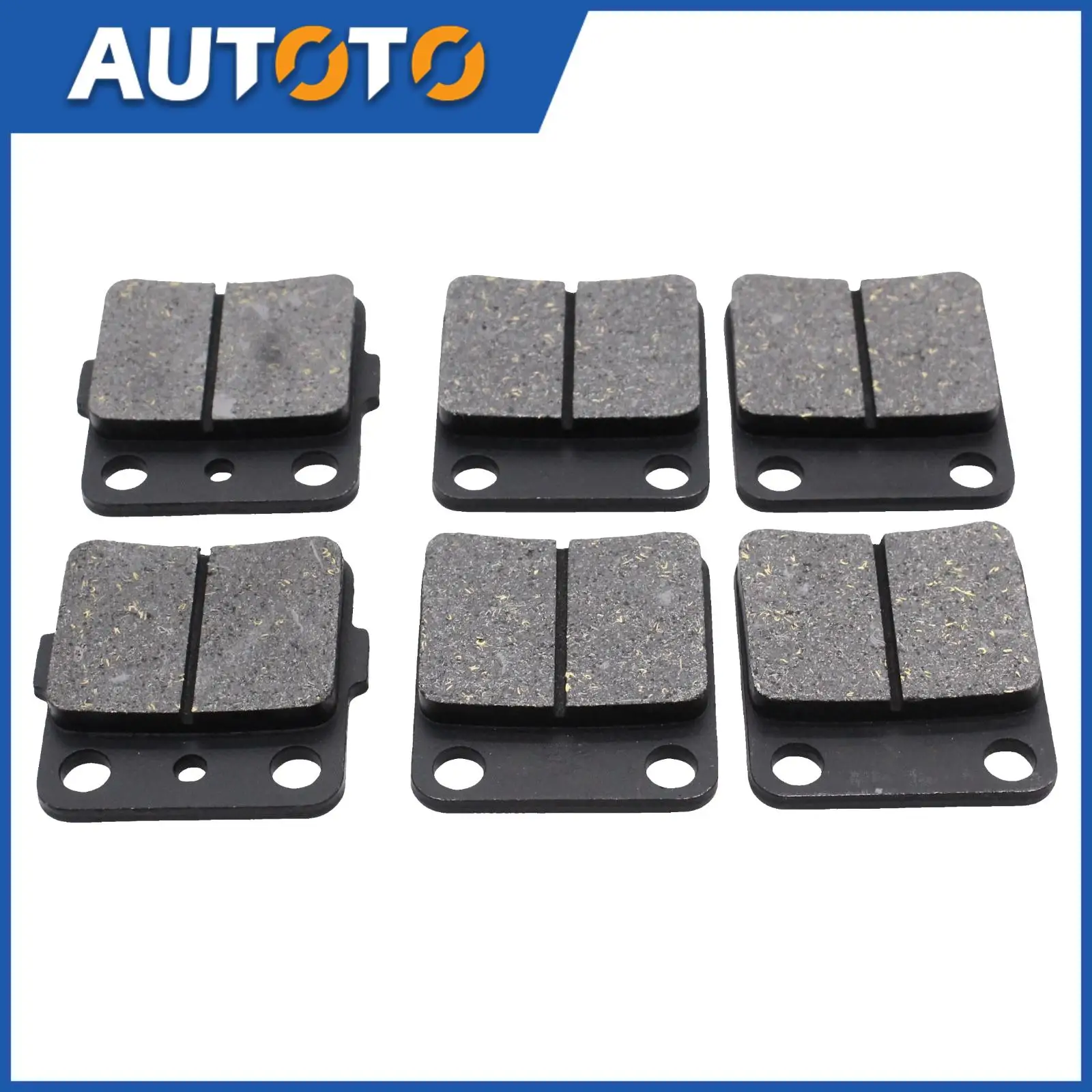 

1Set Brake Pads Fits For Yamaha Warrior 350 YFM350 1989-2004 Front Rear Brakes Automotive Interior Accessories