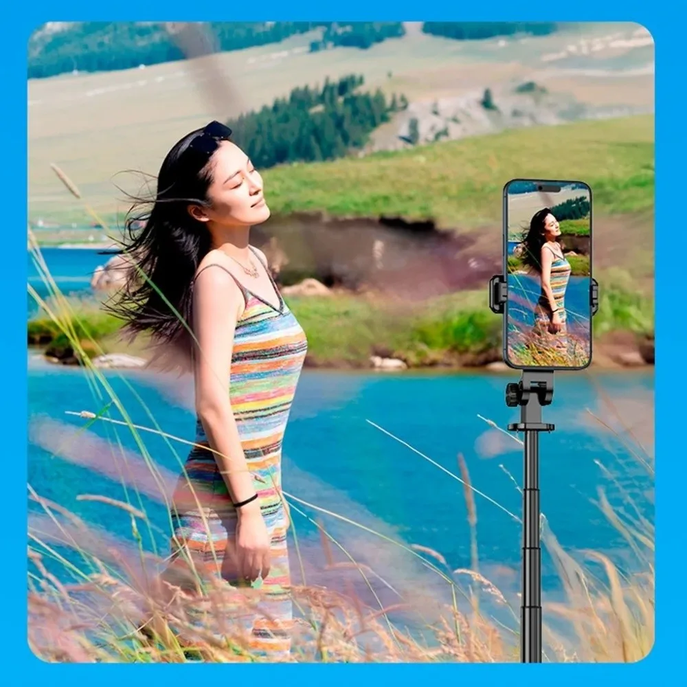 Telefono wireless Selfie Monitor Mini schermo per riprese dal vivo Telecomando Versione per smartphone Stesso schermo Telecamera posteriore per telefono