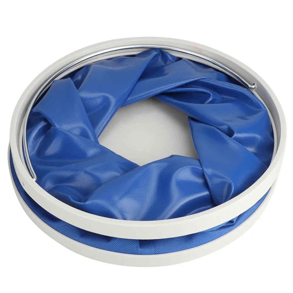 Space Saving Oxford Cloth Folding Bucket Telescopic Waterproof Portable Container Lightweight Foldable Water Bucket Travel