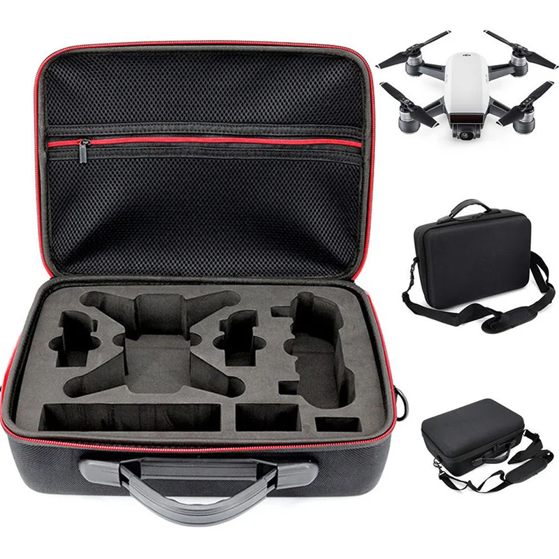 

Outdoor Portable EVA Hard Bag Storage Case Carry Drone Bags Shoulder Strap Drone Accessories for DJI Spark Drone Mount Protect