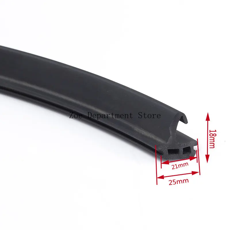1/6M Silicone Rubber Sealing Strip Door Window Sound Insulating Strip Self-adhesive Tape 10x1/6/8/10/12/15mm Window Hardware