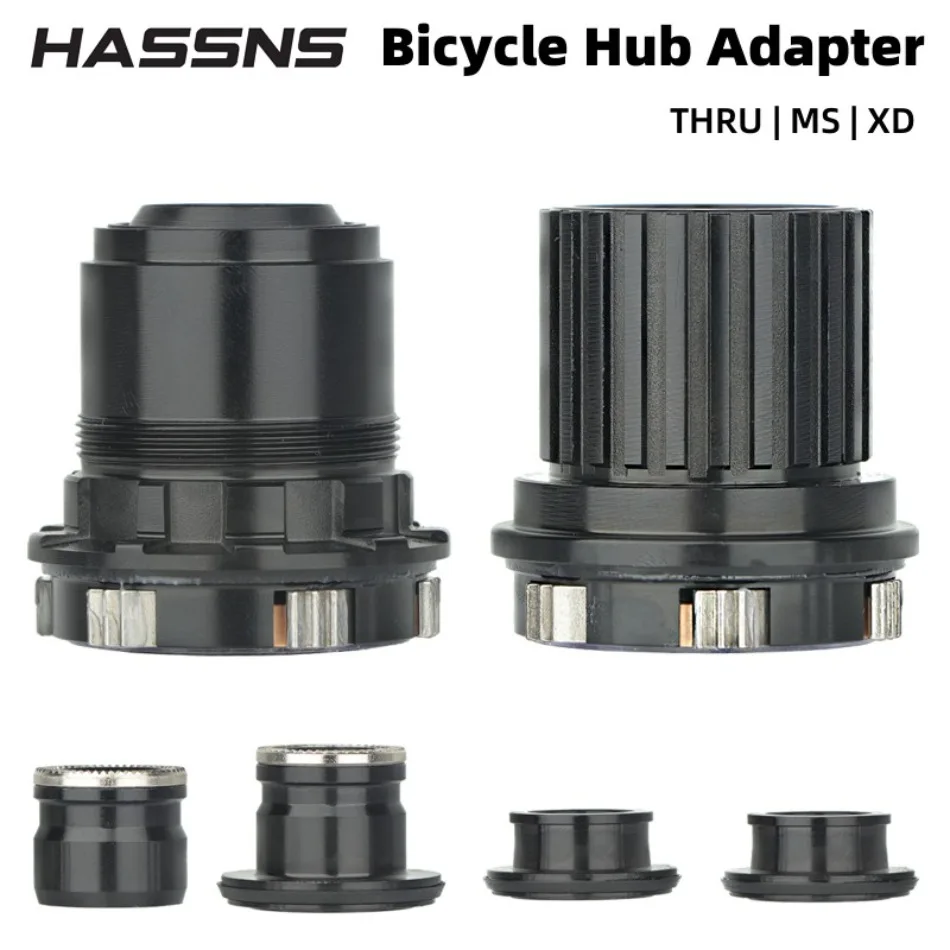 HASSNS PRO7 Fahrradnabenadapter HG/XD/MS Fahrradnabe Body Drive QR/THRU Endkappe für 135X10 142X12 Fahrradzubehör – Detail 1