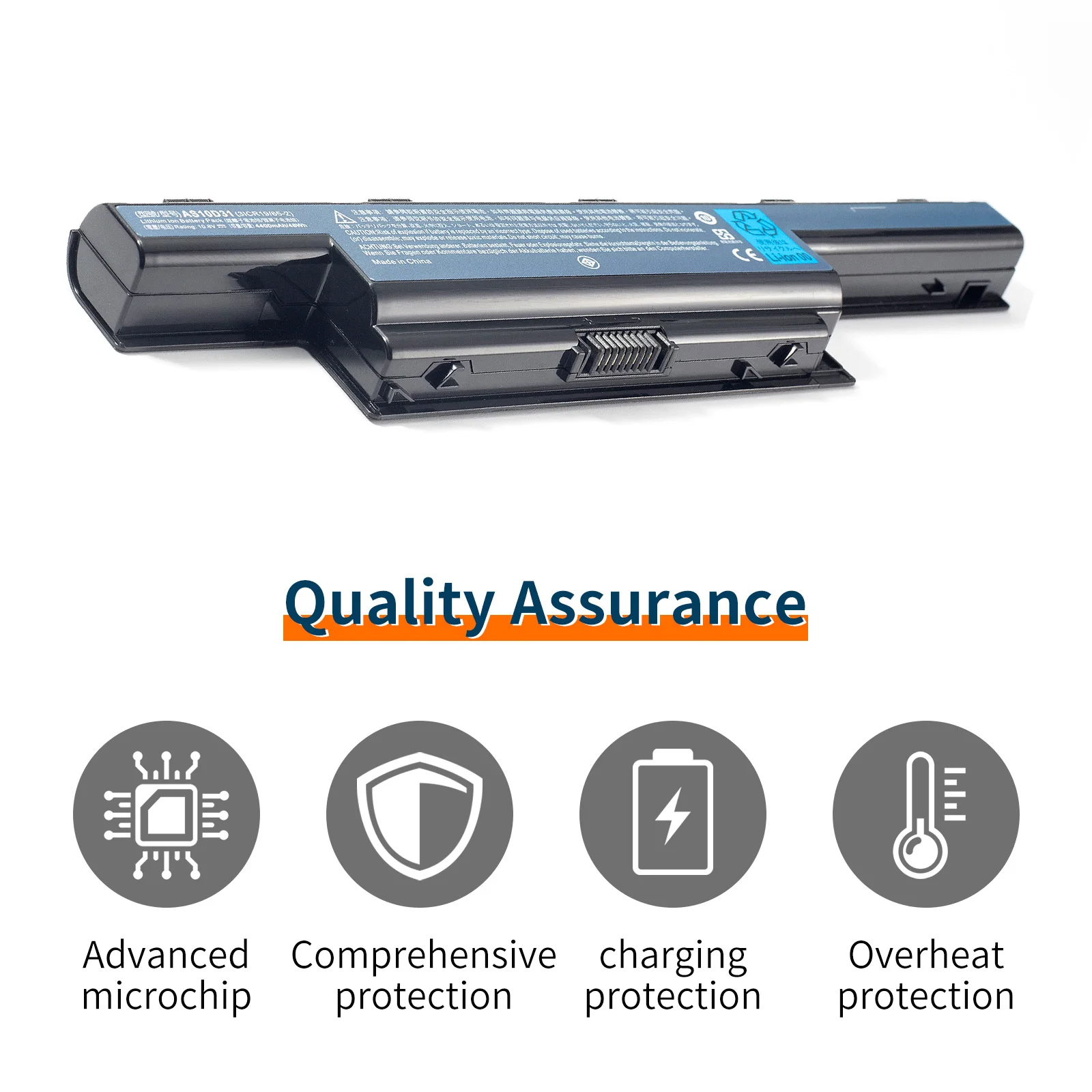 Battery for Acer AS10D31 AS10D51 Acer Aspire 4741 5253 5251 5336 5349 5551 5552 5560 5733 Acer TravelMate 5740 5735 5735Z 5740G