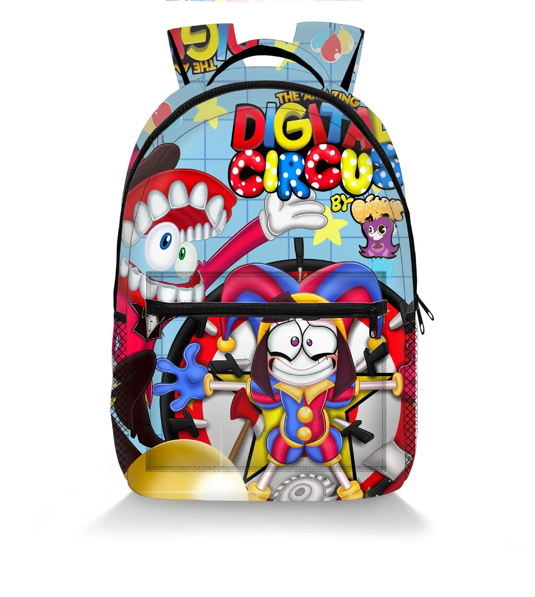 The Amazing Digital Circus Jax Backpack Digital Circus School Backpack Multi Color Digital Anime Circus New Year Christmas Gifts