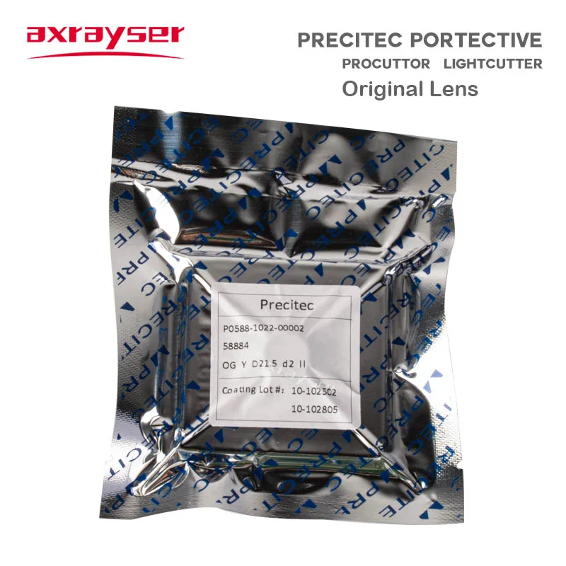 Imagem -04 - Lente Óptica Precitec Original para Janelas de Proteção a Laser de Fibra 37x7 P059558601p07951201 Produtor Lightcutter Solidcutter