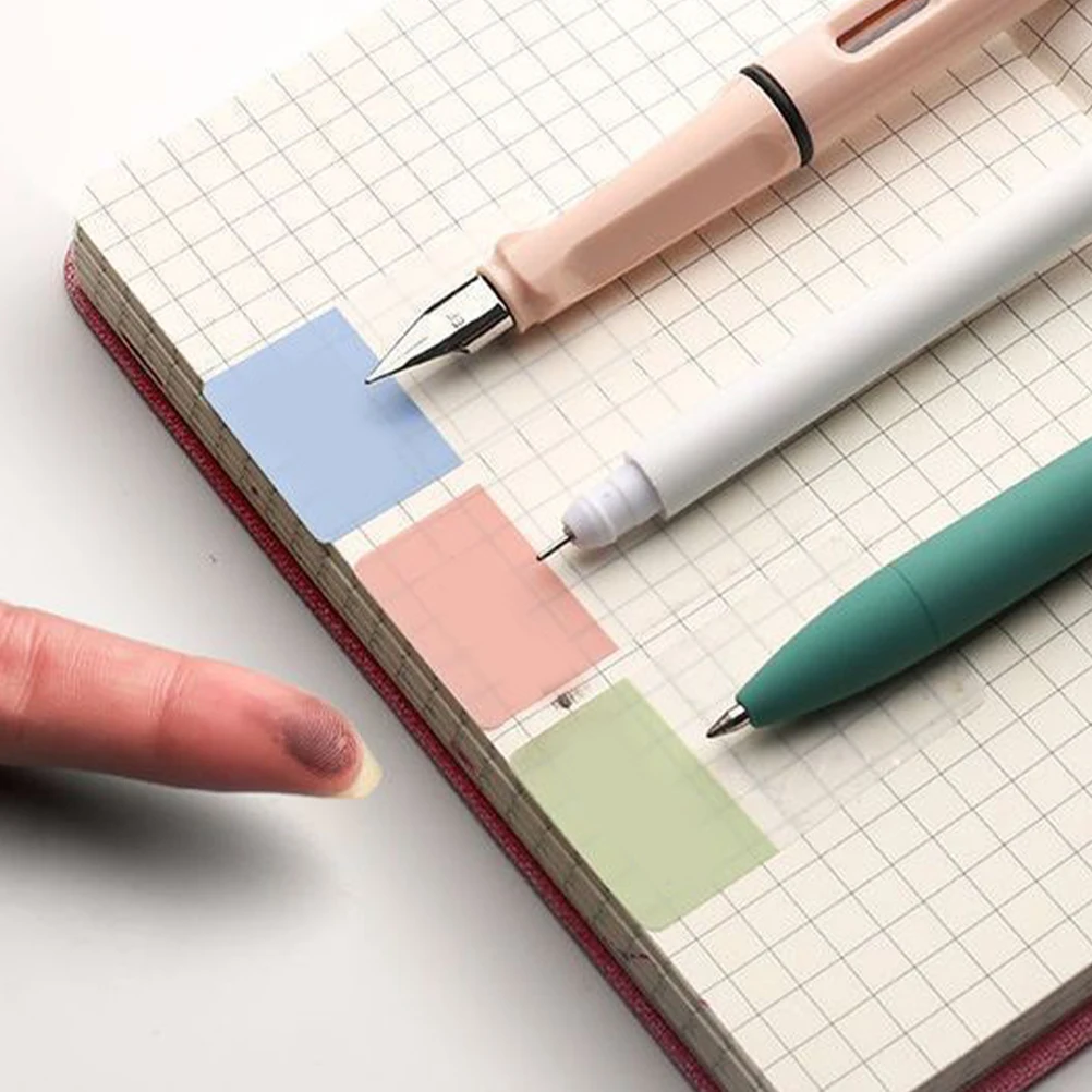 

360Pcs Multi Colored Index Tabs Classification Sticky Page Markers Transparent Adhesive Notebook Tabs Office Document Labeling