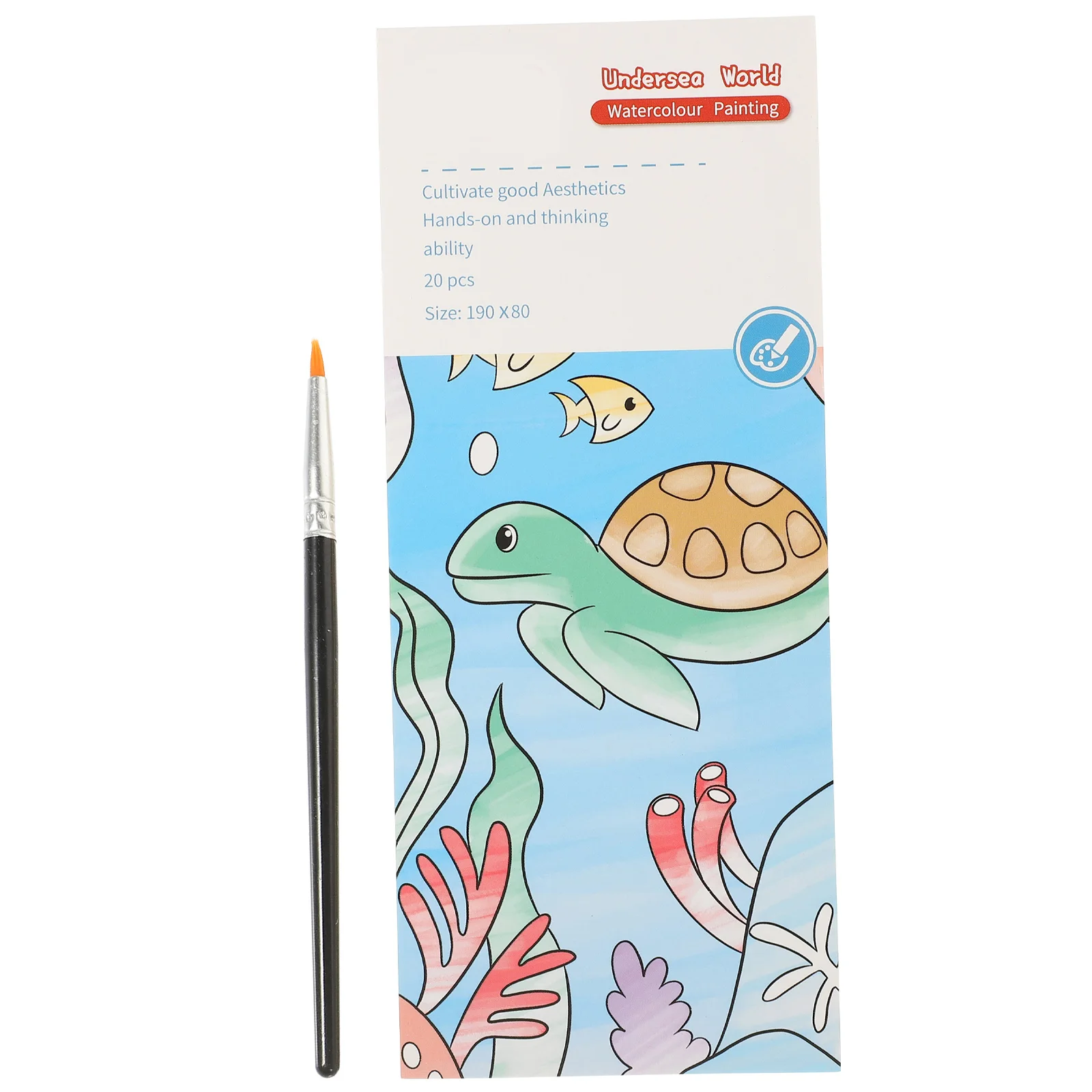 

Kids Watercolor Doodle Thick Paper Graffiti Coloring for Toddlers Ages 2 4 Watercolor Paint Book Learning Painting for Kids