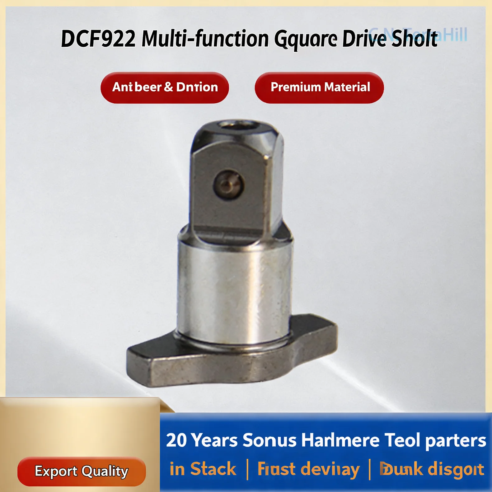 N925063 Anvil Bit Impact Driver Accessory Compatible with DCF922 Electric Tool