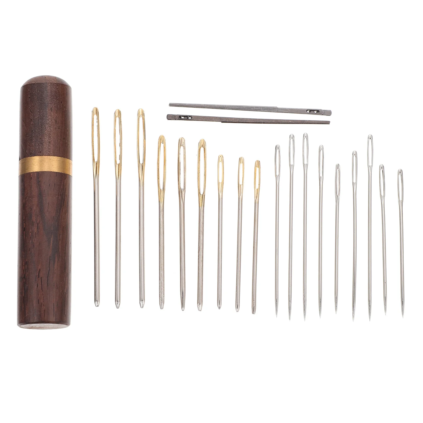 

21Pcs Craft Starter Kit Essential Sewing Needle Tools for Bag Making Outdoor Gear DIY Working Supplies
