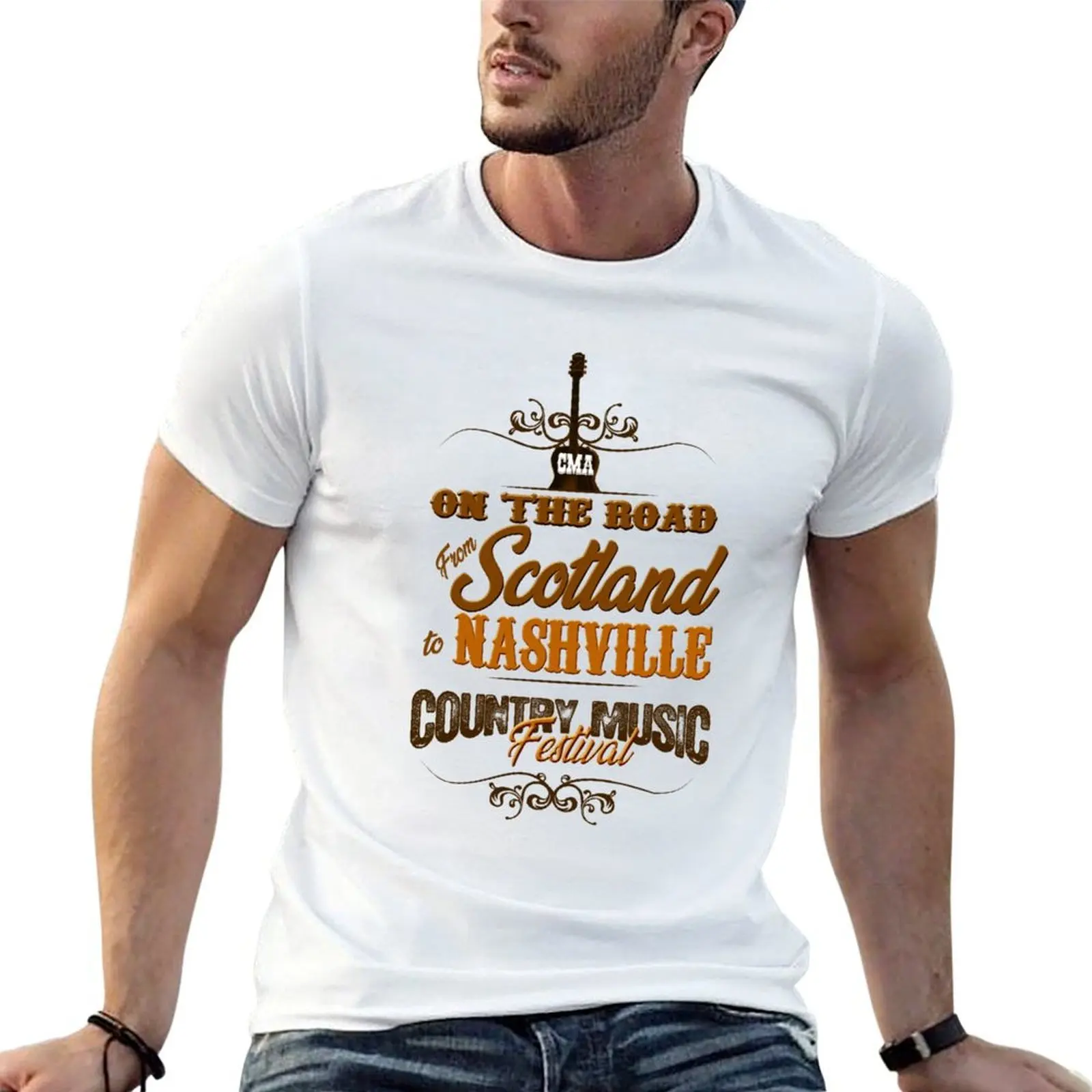 man Music designer Festival custom t Country Nashville t Shirts print to Scotland shirt T-Shirt shirt