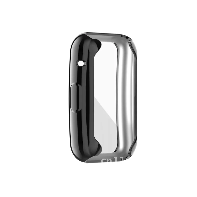 

TPU Soft Full Screen Glass Protector Case Shell Edge Frame For Huawei Watch Fit Strap Band Protective Bumper Cover Accessories