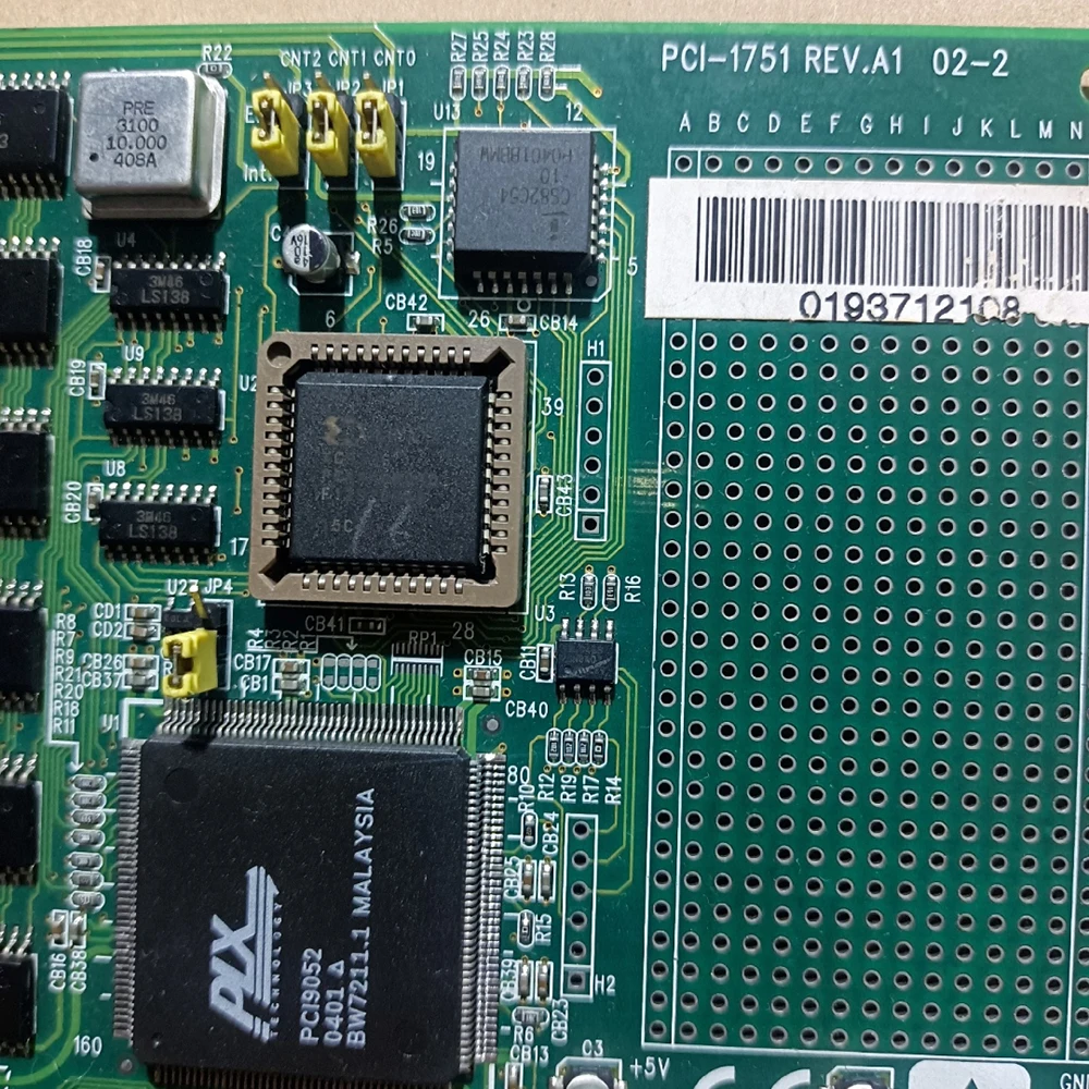 لبطاقة الإدخال/الإخراج الرقمية العالمية ذات 48 قناة من Advantech PCI-1751 REV.A1 02-2