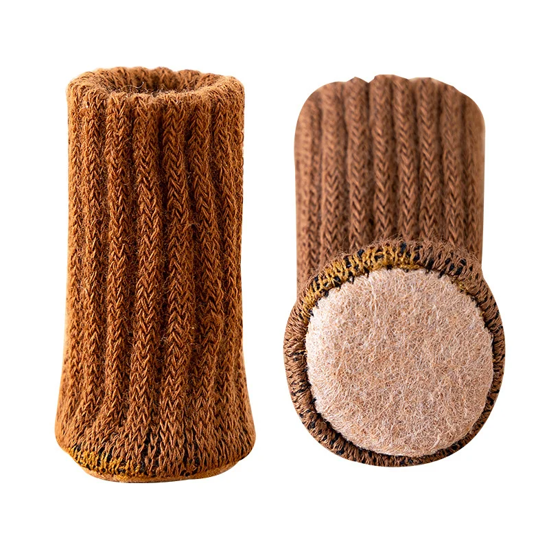 4/16 Stuks Stoelpoten Sokken Gebreide Meubels Voeten Vloerbeschermers Anti-slip Pads Stille Dikker Tafel stoel Been Sokken Covers - afbeelding 2