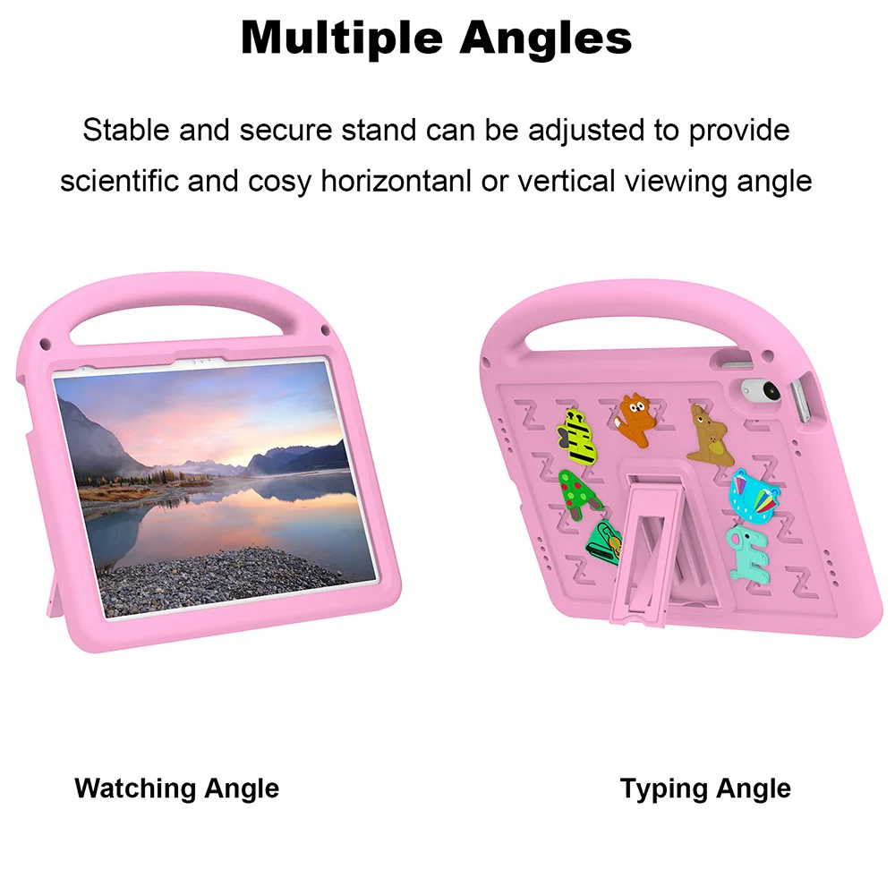 Tablet Case Cartoon For iPad 2017 2018 Air 1 2 9.7in Pro 10.5in Air 3 EVA New Material Without A Pen Slot For iPad 10th 11th Gen