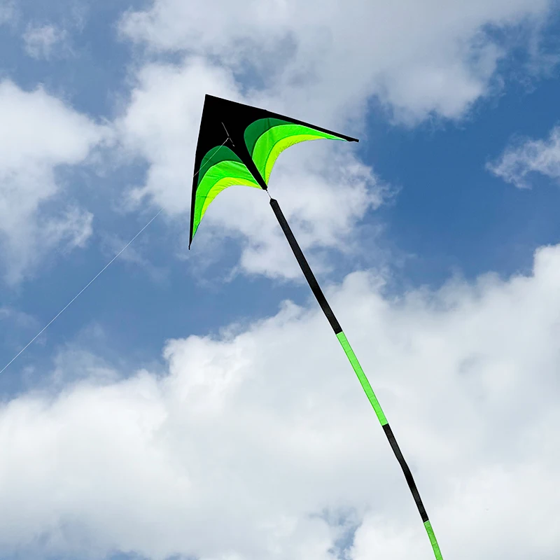 Compras al aire libre, pipas Delta grandes con mango de 100m, juguetes voladores para niños, pipas para deportes al aire libre, pipas de viento profesionales