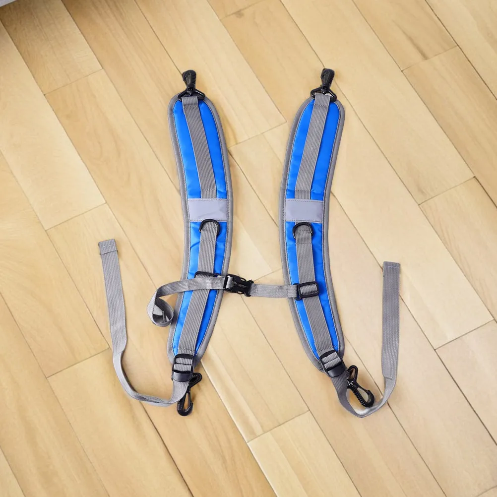 2Pcs Padded Adjustable Shoulder Strap for Camera Bags Quick Release Strong Load Capacity Anti-Slip Waterproof Travel Photography