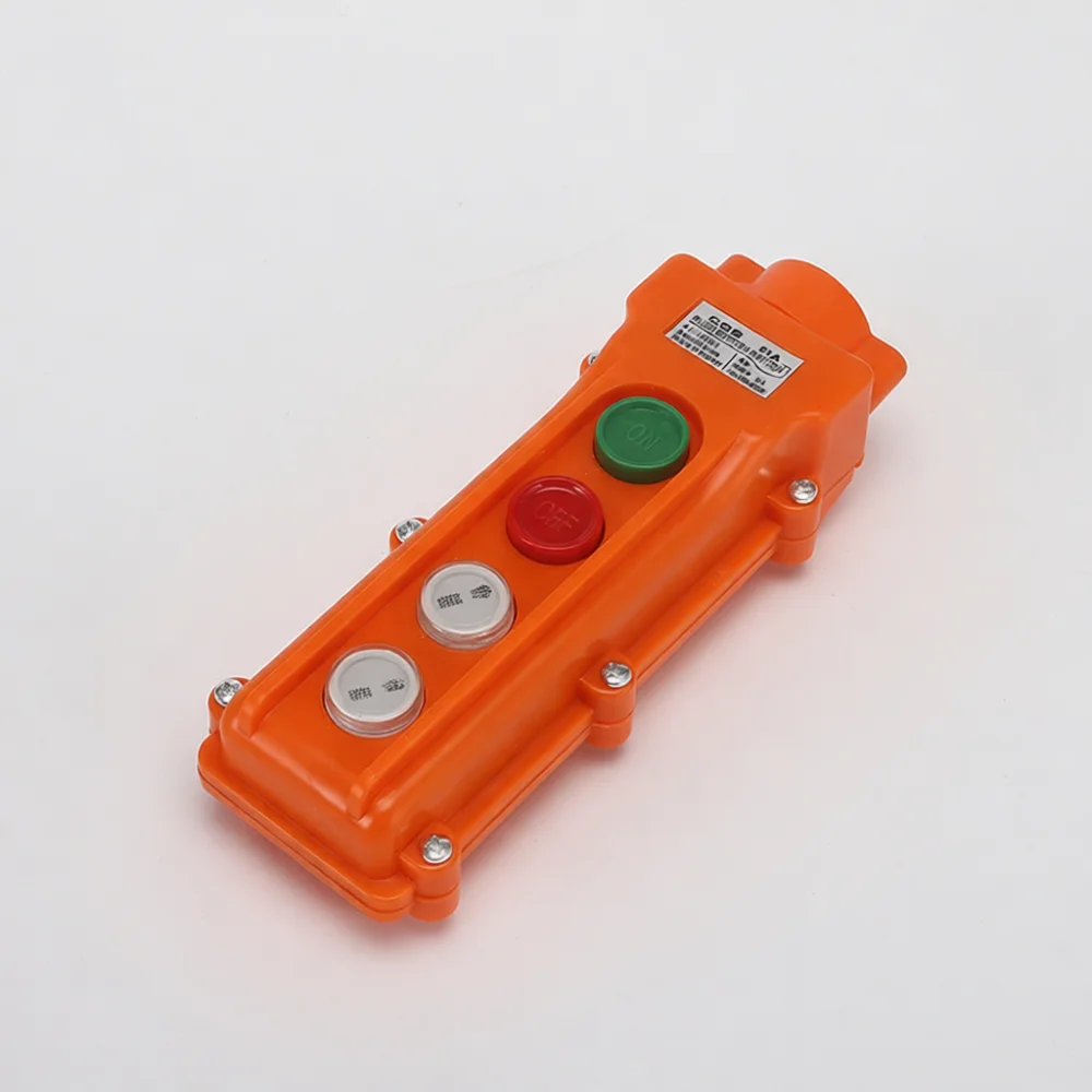 COB 61 Series Pendant Control Station Rainproof Push Button Switch Industrial Crane Hoist Lifting Equipment Handle Tool