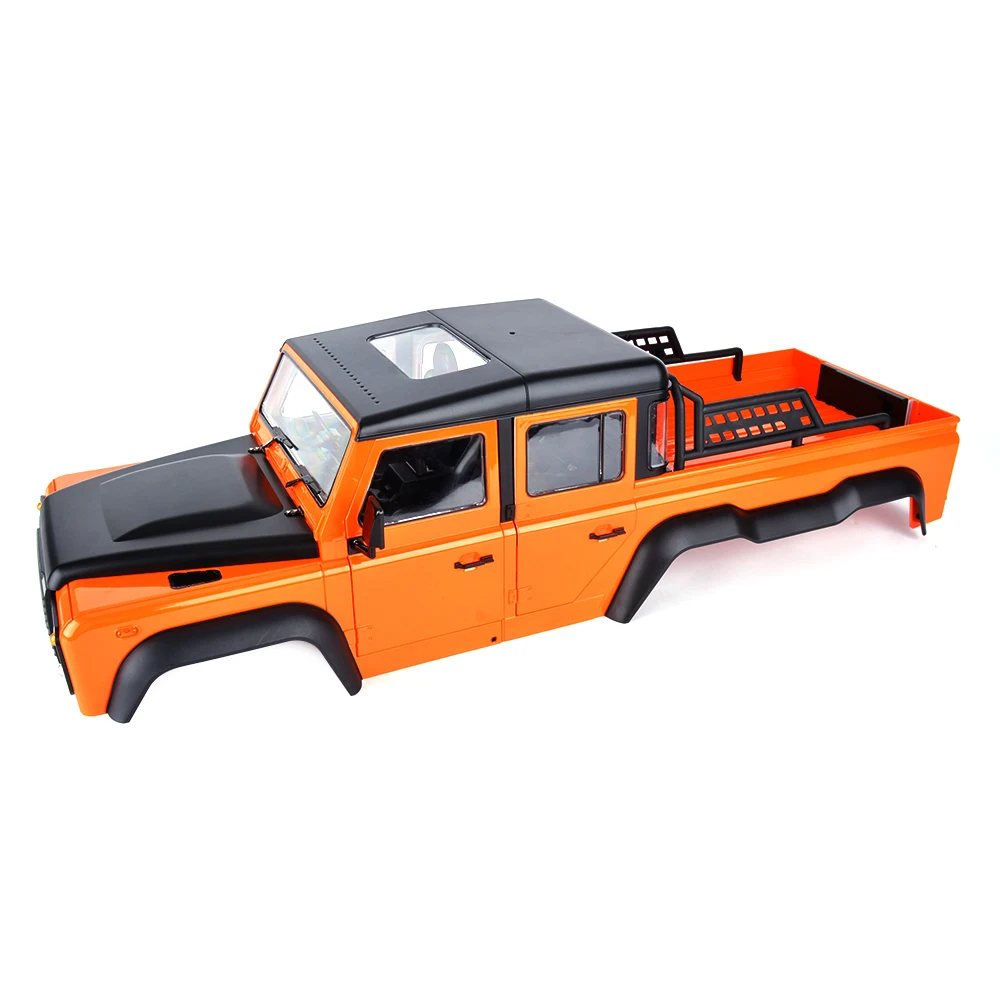 AUSTARHOBBY 6x6 6WD Car Body Hard Shell Can Open the Doors for 1/10 RC Model Car Crawler Accessories