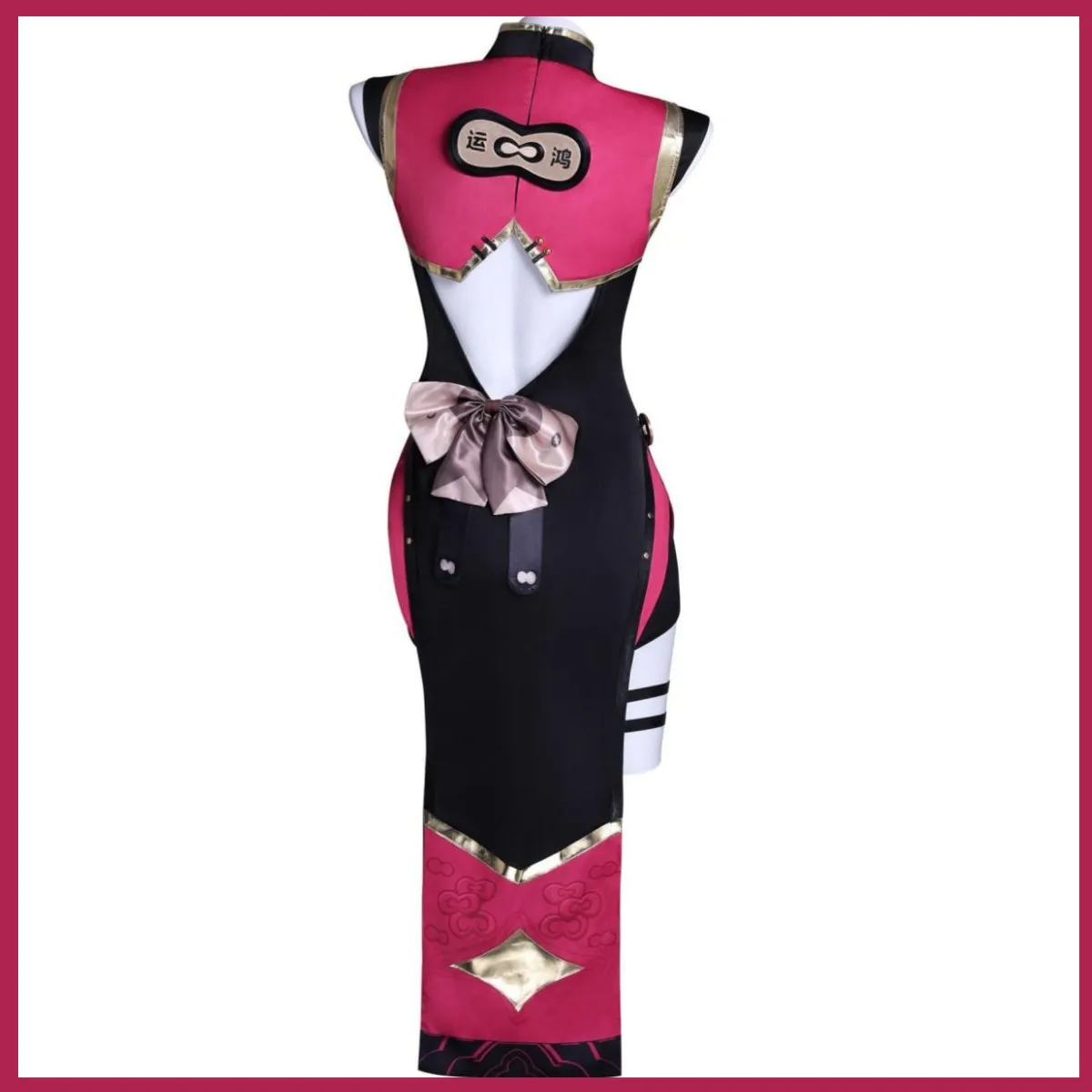 لعبة Zenless Zone Zero سويتي أزياء تنكرية لشرب الشاي على الطراز الصيني فستان شيونغسام زي نسائي مثير كرنفال #5