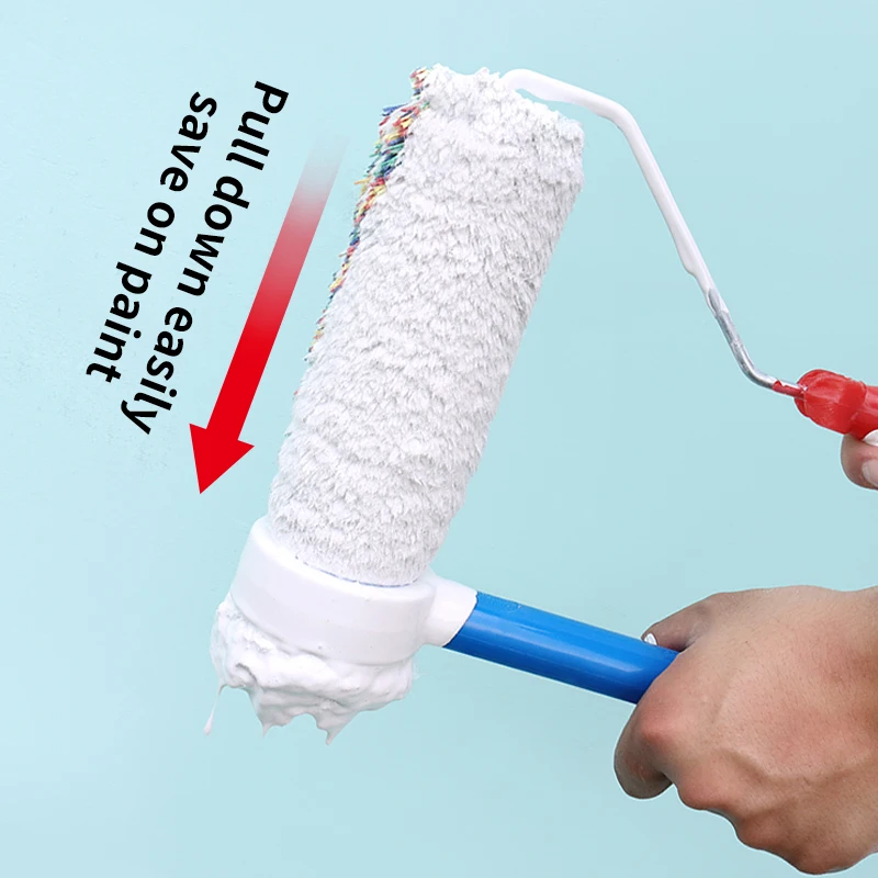 1PC อัพเกรด Roller Saver Super Easy ทำความสะอาดเครื่องมือ Roller Spinner แปรงทำความสะอาดสำหรับทำความสะอาดแขน