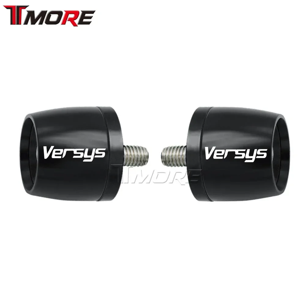 For Kawasaki Versys Versys 650 1000 Versys-X 300 Motorcycle Accessories Handlebar Grips Bar Ends Cap Counterweight Plug Slide