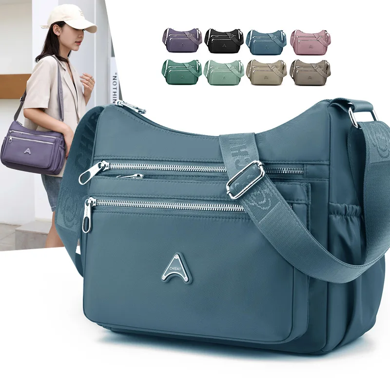 Bolsa de Ombro Crossbody para Mulheres, Mommy Bag, Multi Compartimento, Grande Capacidade, Viagem, Moda, Novo, 2023