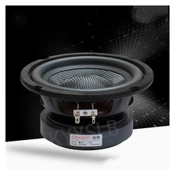 KYYSLB 80W 6.5 Inch Subwoofer Speaker Unit Home Theater Car Audio Modification and Upgrade High Power HIFI Woofer LoudSpeaker