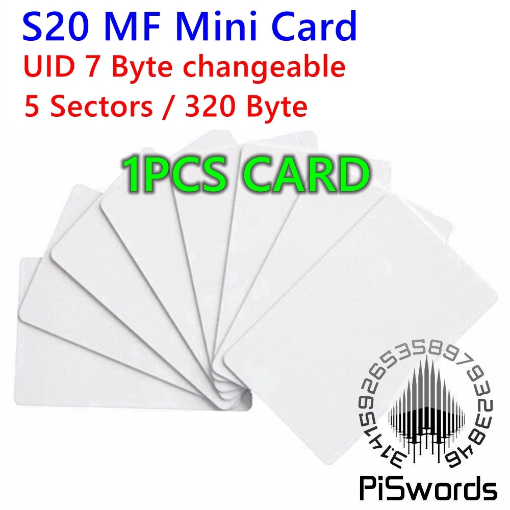 S20 UID 7 bytes / 4 bytes  rewrite changeable Rfid Card Mutable Writeable D Infinity Card