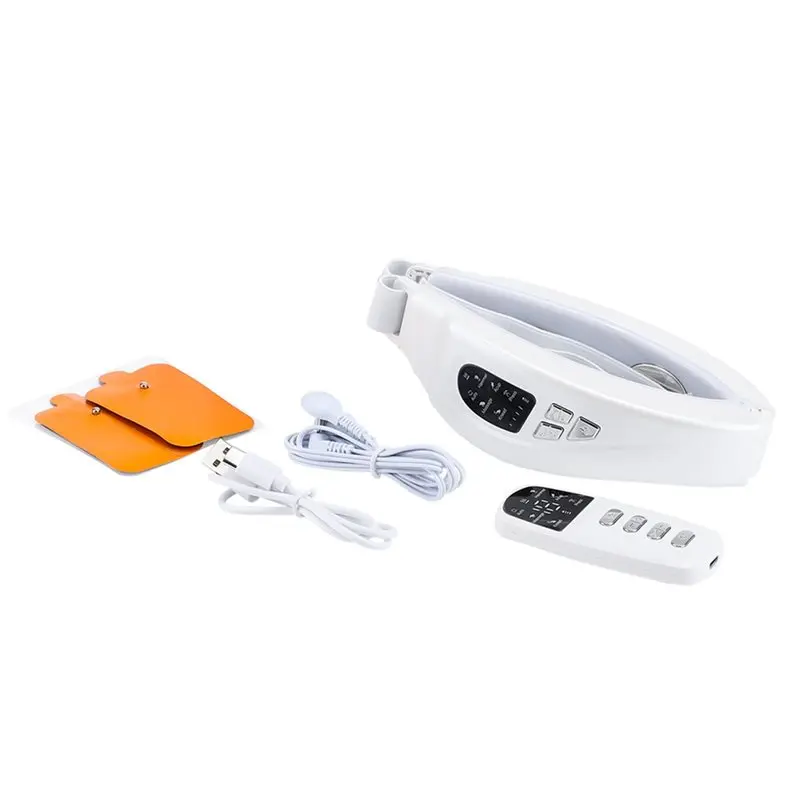 【last-chance】18-level-ems-remote-controlled-v-face-massager-microcurrent-light-therapy-device-heat-therapy-instrument-for-5-colo