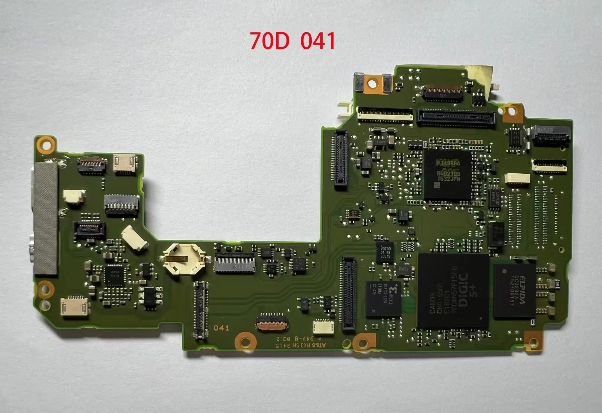 Placa base Original 70D PCB 041 para pieza de reparación CANON para cámara SLR
