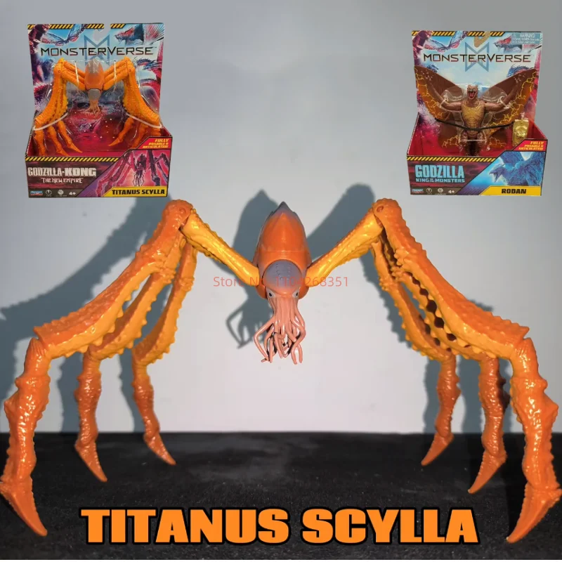 Speelkameraadjes Empire Godzilla Vs Kong Anime Action Figure Titanus Scylla Rodan Pop Model Speelgoed Verzamel Ornamenten Model Speelgoed Geschenken