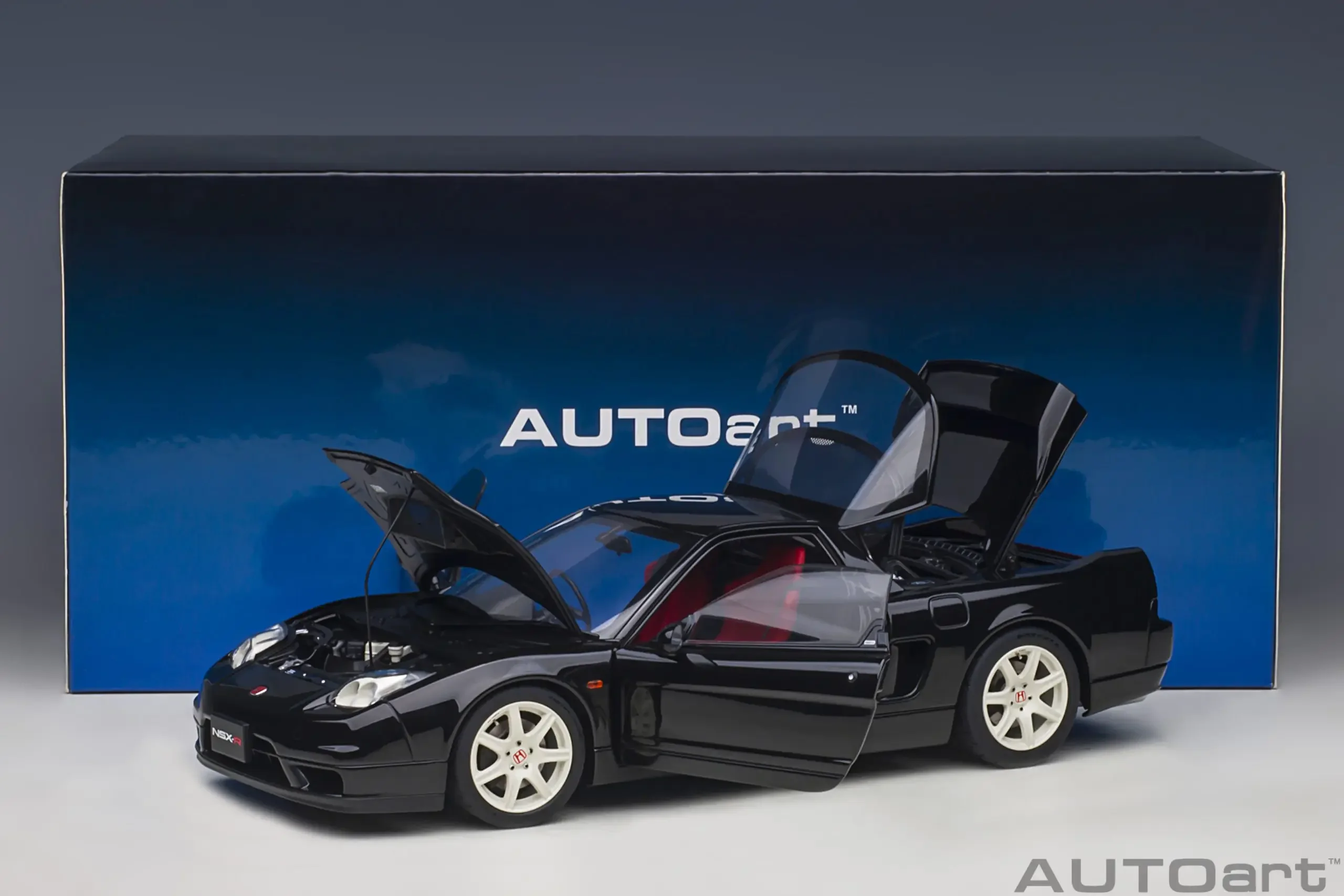 

AUTOart 1/18 для Honda NSX-R NA2, литая под давлением модель автомобиля, подарки, черный/синий/красный/белый игрушки, подарки для хобби, коллекция украшений для дисплея