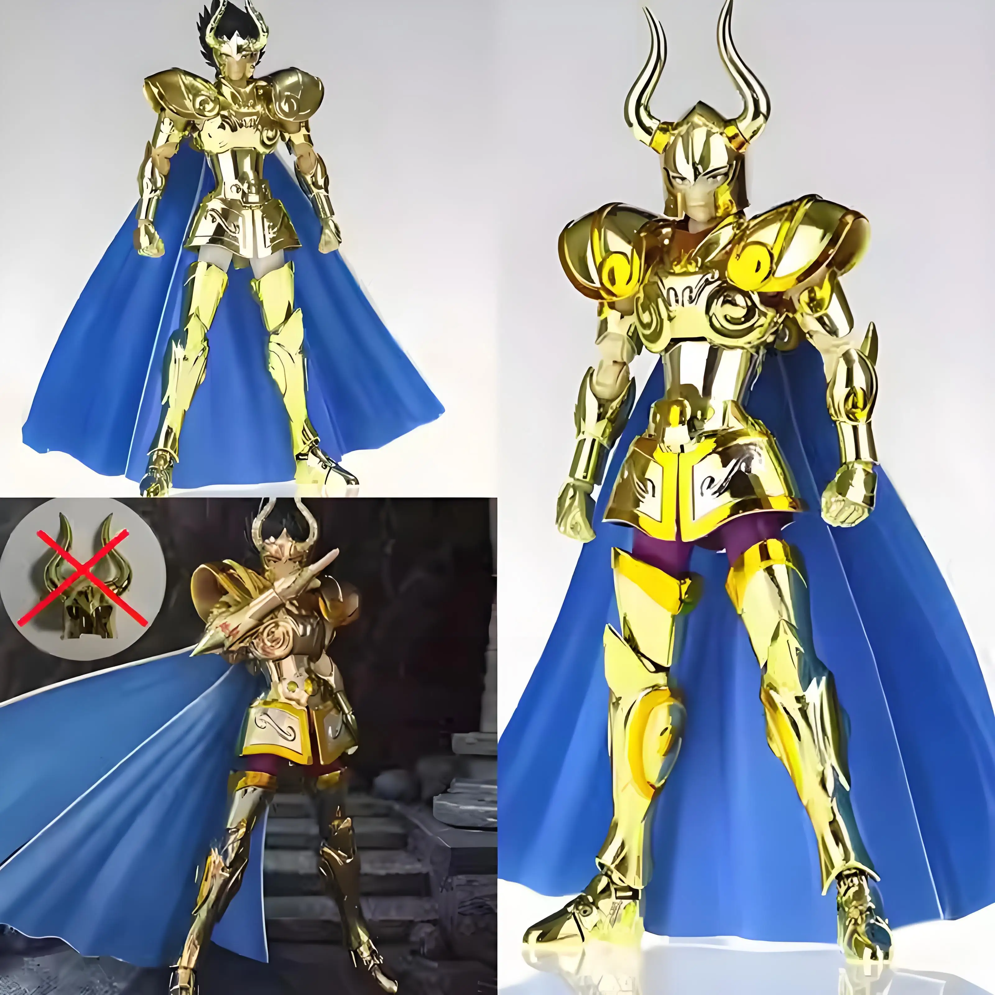 

In Stock Expressive CS Goat/Shura/Saint Hanger/Saint Seiya Myth EX Movable Model Capricorn Action Figure Toy Collection Gift
