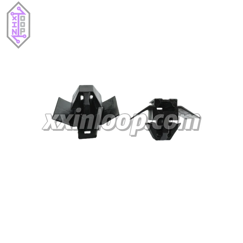 151‐01807 CCSFT 8.0x15.0 مشبك موصل السيارات ثقب بيضاوي تثبيت النايلون PA66 الأسود لأسلاك الكابلات تسخير 15101807 #1