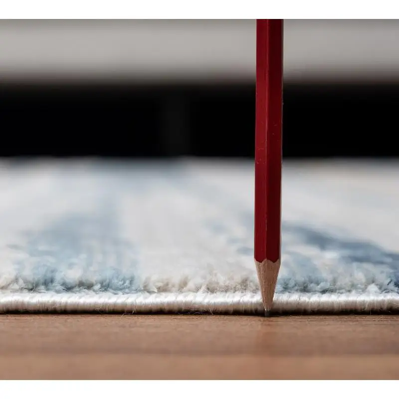 سجادة منطقة متعددة الألوان 7 أقدام 10 بوصة × 10 أقدام 3 في سجادة داخلية بتصميم أنيق #2