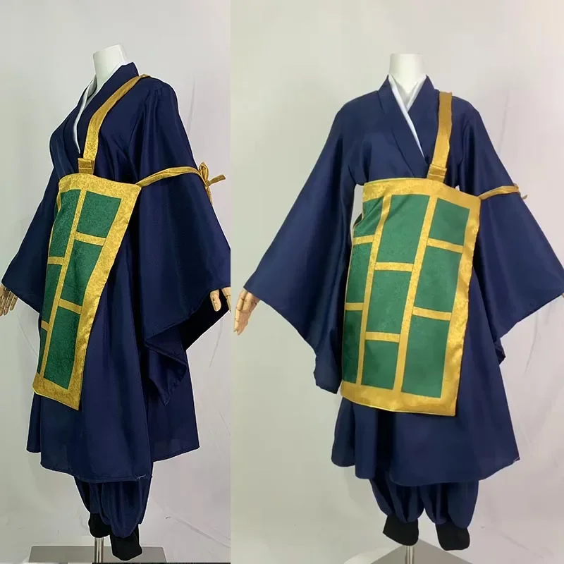 2026 Geto Suguru Cosplay Costume Black Blue kimono School Uniform Anime Clothe Halloween Costumes For Women Man