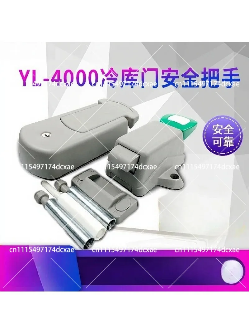 Sliding Door Safety Lock ABS Heavy Duty Lock Buckle for Semi-Buried Handle