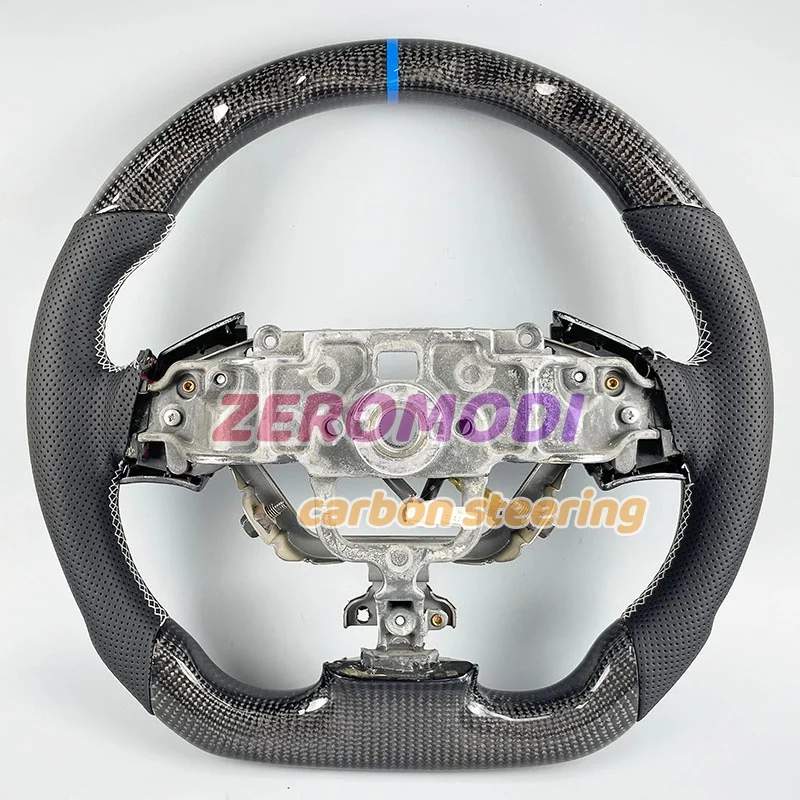 Replacement Real Carbon Fiber Steering Wheel with Leather for Mazda 6 Mazda6 2004-2008 07 06 05