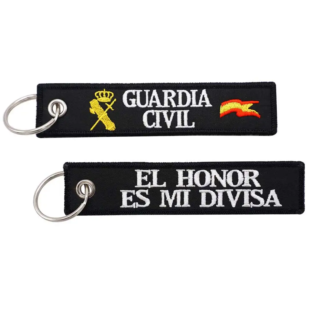 Spain Guardia Civil Embroidery Functional Keychain Y2-33