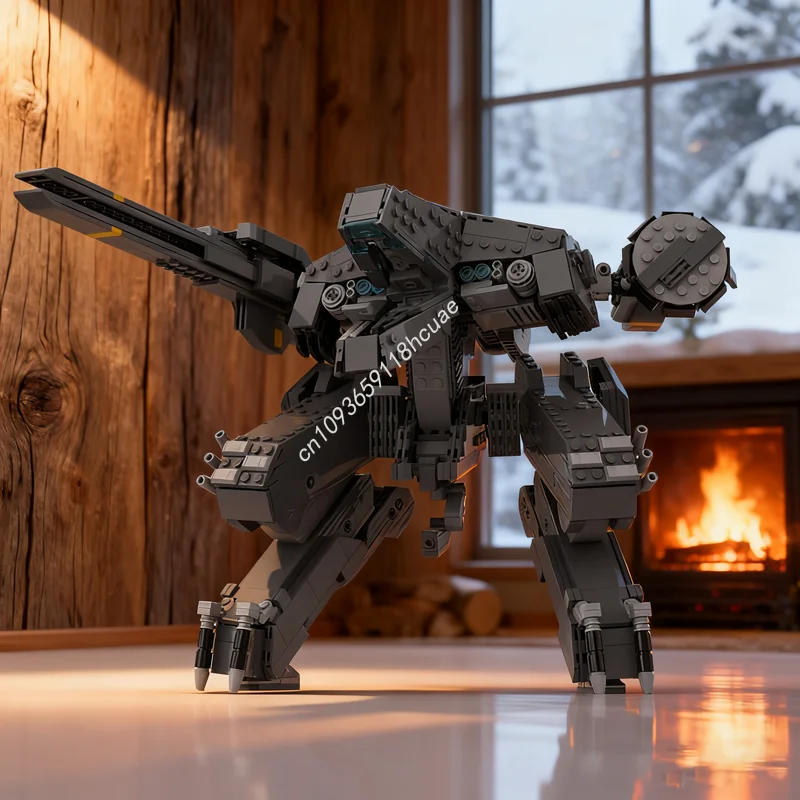 

1885pcs MOC Metal Gear Rex Solid Creatored Model Building Christmas Gifts Blocks Toys Construction Assemble DIY Idea Birthday