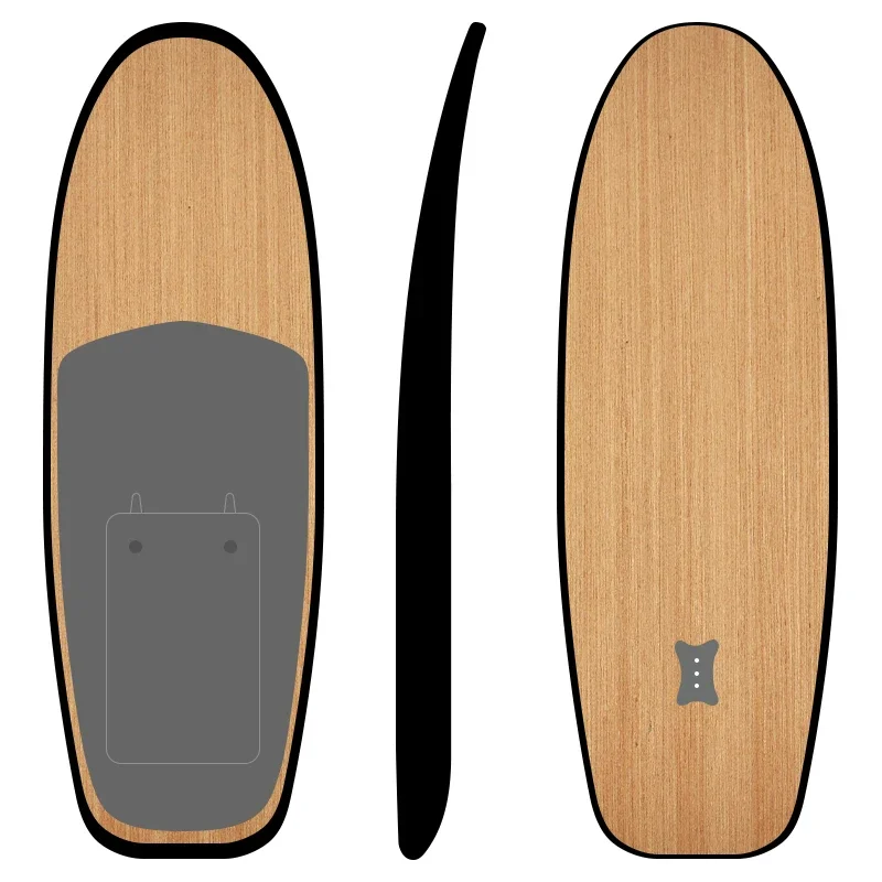 BESTEVE-Unisex Fibra De Carbono Esporte Prancha, Efoil Elétrica Surf Board para Esportes Marinhos, Novo