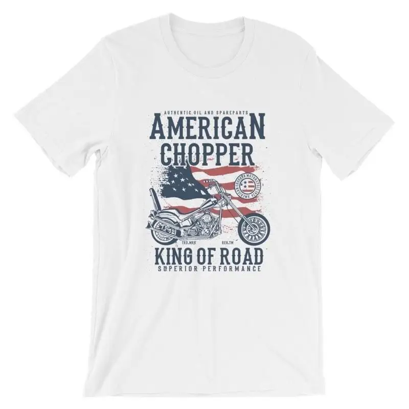 

Футболка American Chopper, мотоциклетная байкерская, 100, хлопок премиум-класса, НОВИНКА