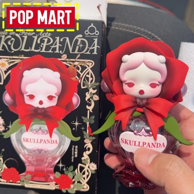 

Genuine Pop Mart Skullpanda Petals In Four Acts Fragrance Spray Series Blind Box Home Perfume Bedroom Living Room Decor Gift